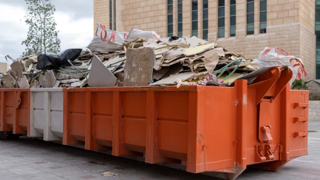 how to estimate dumpster weight